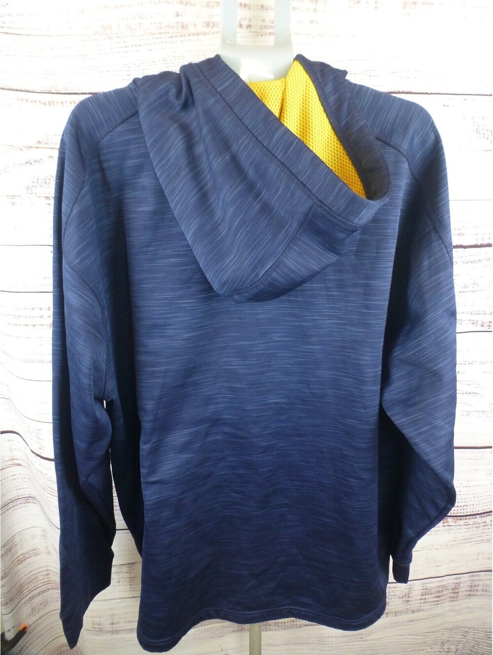 Majestic MLB Milwaukee Brewers Hoodie 2XL Men's Navy Blue Activewear K3A - Picture 8 of 16